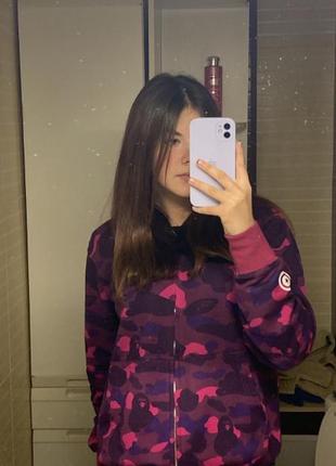 Зип худи bape / бейп