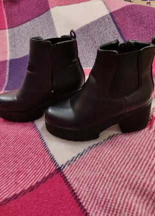 Стильные демисезонные ботинки ideal shoes