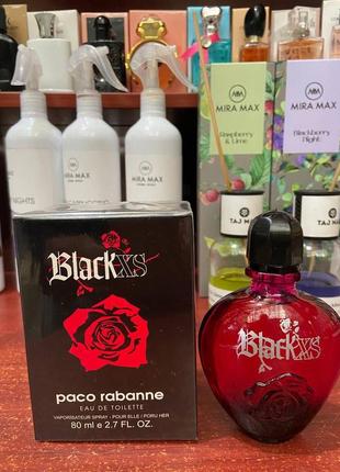 Black xs paco rabbane 100 мл жіноча туалетна вода