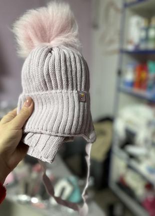 Шапки, на флисе с хомутом