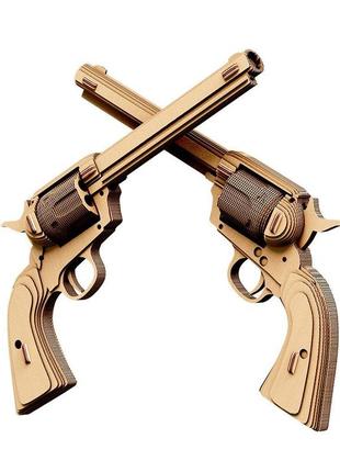 3d пазл картонный cartonic revolvers револьверы 116 деталей