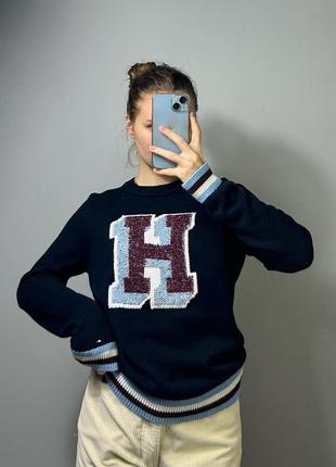 Худи свитшот кофта толстовка свитер реглан tommy jeans hilfiger