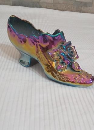 Фарфоровая туфелька 3
