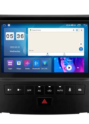 Штатна магнітола lesko для lexus gs iii рестайлінг 2007-2011 екран 9" 4/64 gb carplay 4g wi-fi gps prime