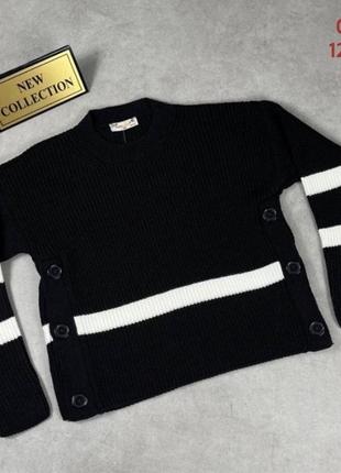 Свитер в полоску последние размеры по акции