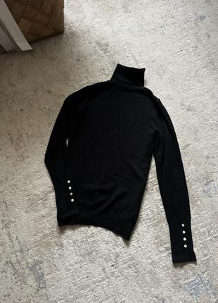 Гольф zara черный мягкий