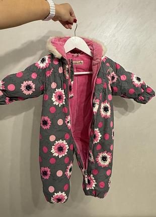 Детский зимний комбинезон