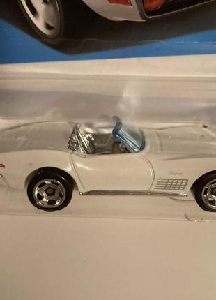 hot wheels 2024 hw factory fresh 5 10 white 72 c3 stingray orvette onvertible 110 178907781