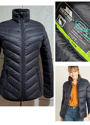 Натуральний пуховик жіночий полегшений пуховичок
