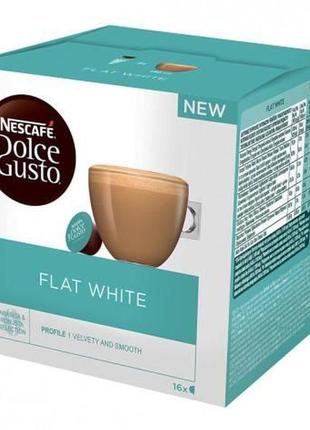 Кофе в капсулах nescafe dolce gusto flat white - 16шт