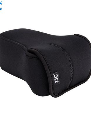 Захисний футляр - чохол jjc oc-f3bk для olympus e-pl8, e-m5 ii, e-m10 ii з об'єктивами 75-300mm та 40-150mm