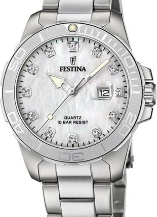 Жіночій годинник festina alegria f20640/4. ізумруд ціферблат. діаметр 36мм