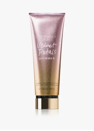 Лосьйон для тіла з шиммером victoria's secret velvet petals shimmer body lotion