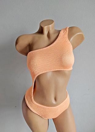 Купальник жатка в стилі 80-х, вінтаж, laura jane