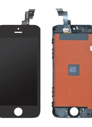 Iphone 5c дисплей (екран) та сенсор (тачскрін) чорний tianma