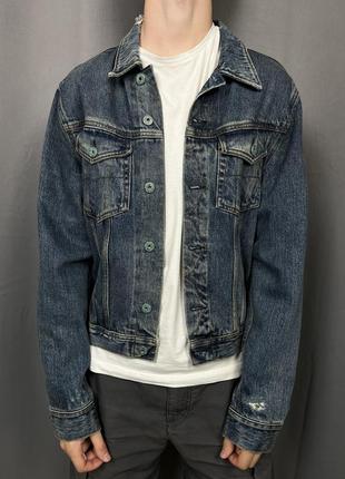 Emmett distressed denim jacket джинсова куртка heritage емметт