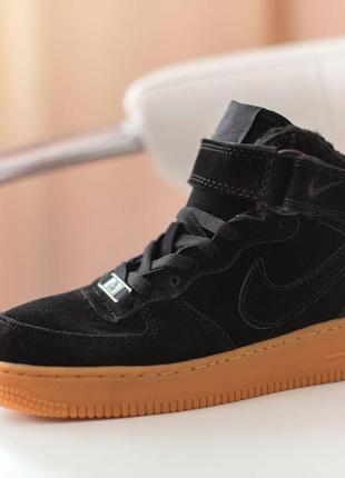 Кросівки чоловічі зимові nike air force 1 mid terenie 36