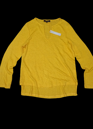 Лонгслив из чистого льна