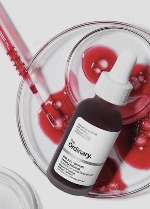 The ordinary - aha 30% + bha 2% peeling solution - кислотный пилинг для лица