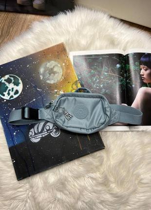 Сумка на пояс kipling alys grey slate t