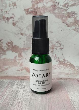 Гель для кожи вокруг глаз votary super bright eye gel