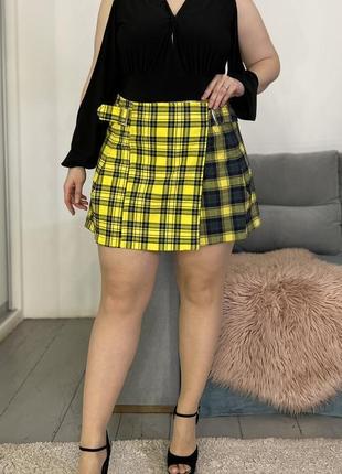 Яскрава спідниця в клітинку №28/48