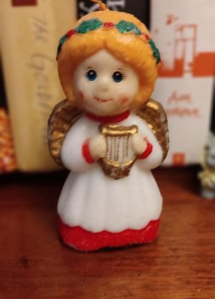 Новогодняя свеча ангел