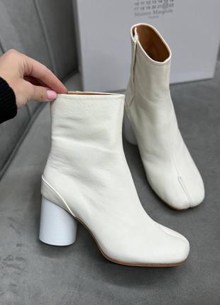 Ботильоны ботинки таби в стиле maison margiela