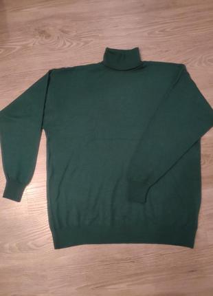 Брендовий шерстяний вовняний гольф светр водолазка grobe.