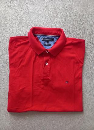 Брендова футболка поло tommy hilfiger.