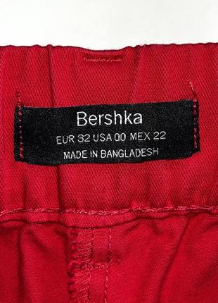 Карго bershka червоне2 фото