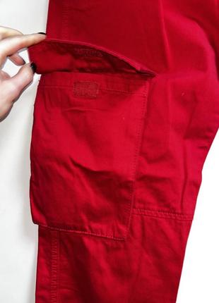Карго bershka червоне6 фото