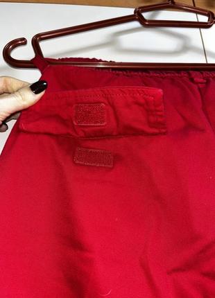 Карго bershka червоне7 фото