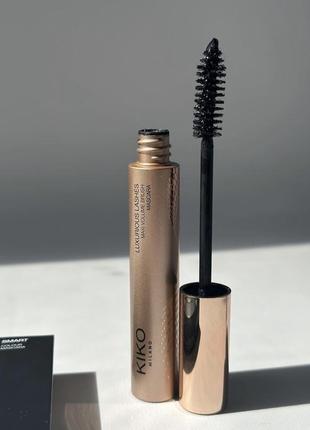 Тушь для ресниц от kiko gossamer emotion creamy 119 lashes maxi brush mascara