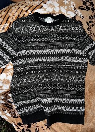 Теплый свитер унисекс