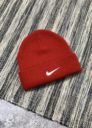 Vintage nike hat вінтаж жіноча шапка найк біні з логотипом свуш