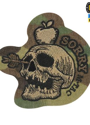 M-tac нашивка sorry (вышивка) multicam