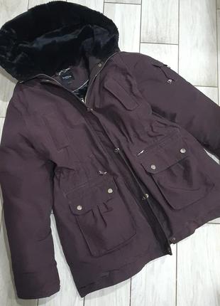 Зимняя парка bebe l-xl/12-14