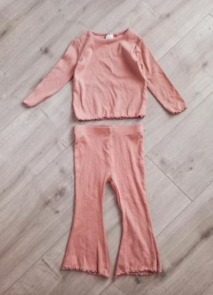 Комплект в рубчик от next на 12-18месяц