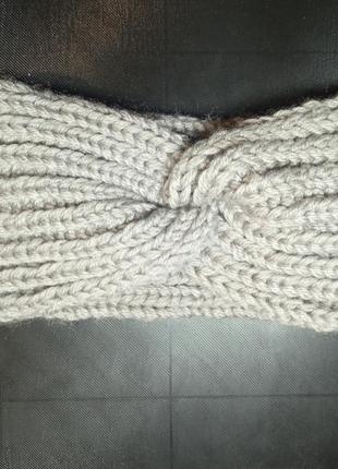 Теплая повязка на голову