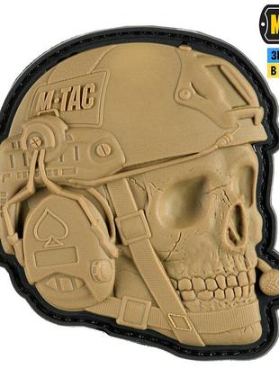 M-tac нашивка operator 3d pvc coyote