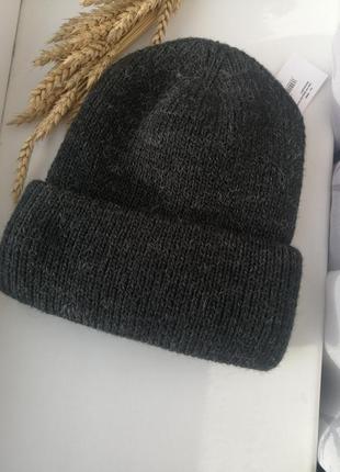 Шапка колір антрацит