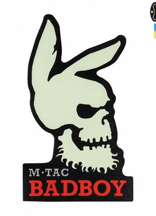 M-tac нашивка bad boy black/gid