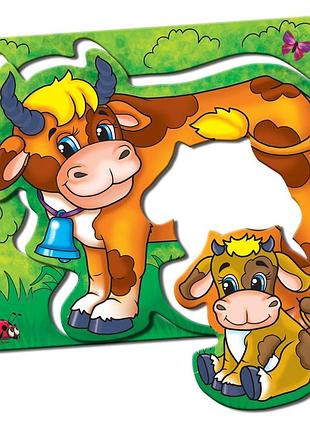 Детская настольная игра мамы и малыши 81091 домашние животные