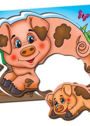 Детская настольная игра мамы и малыши 81091 домашние животные