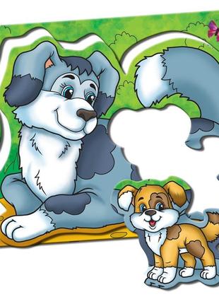 Детская настольная игра мамы и малыши 81091 домашние животные