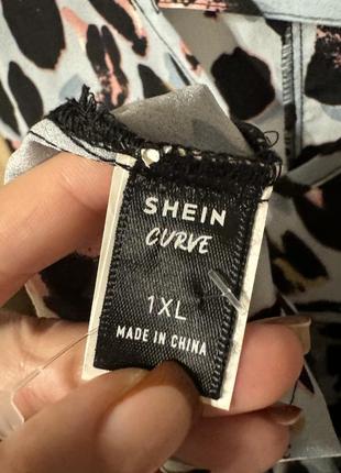 Платье в леопардовый принт shein 1xl 8