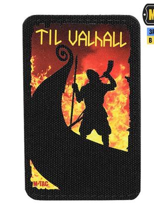 M-tac нашивка til valhall (50х80 мм) black