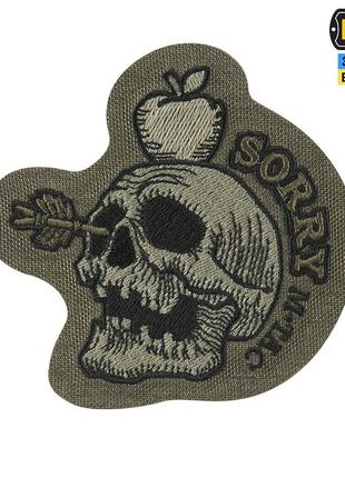 M-tac нашивка sorry (вышивка) ranger green