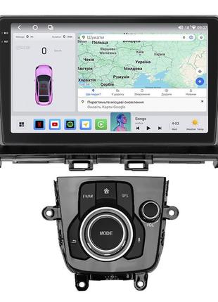 Штатна магнітола 9" lesko для mazda 3 iii (bm) рестайлінг 2016-2019 4/64 qled carplay 360 prime 7 шт.